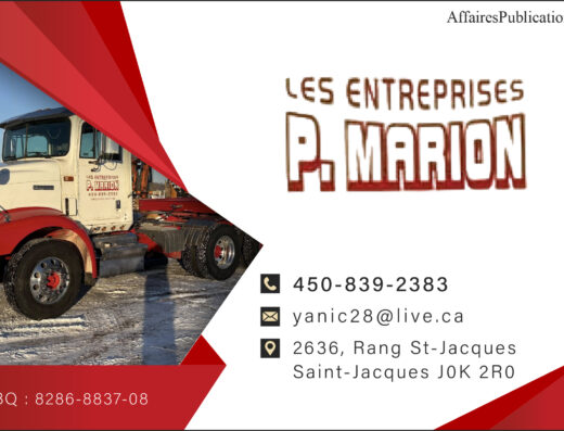 LES ENTREPRISES P. MARION INC