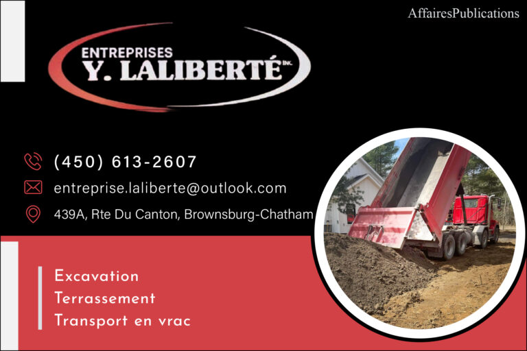 LES ENTREPRISES Y. LALIBERTÉ INC