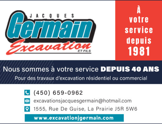 LES EXCAVATIONS JACQUES GERMAIN & FILS INC