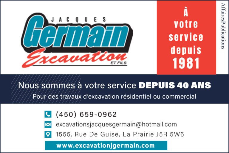 LES EXCAVATIONS JACQUES GERMAIN & FILS INC