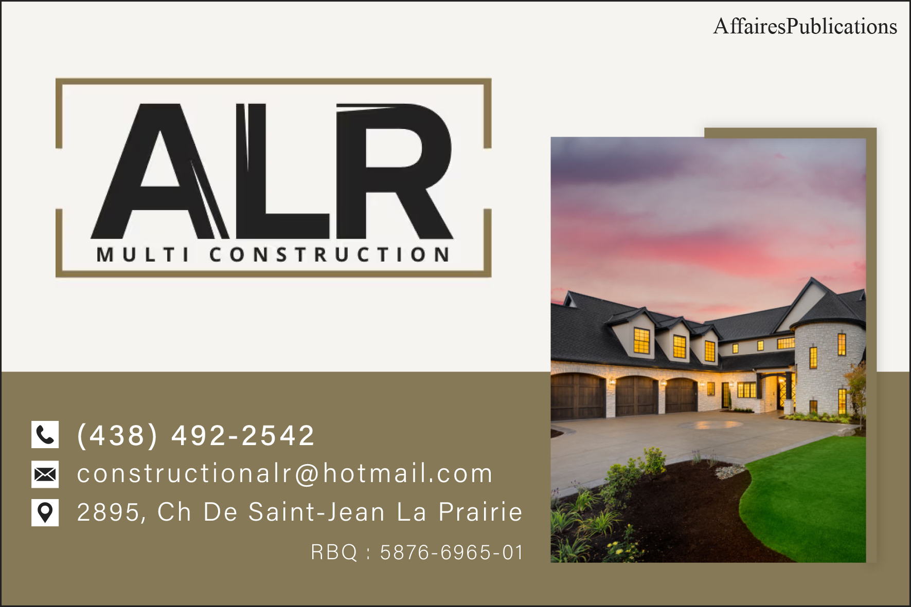 MULTI CONSTRUCTION ALR INC