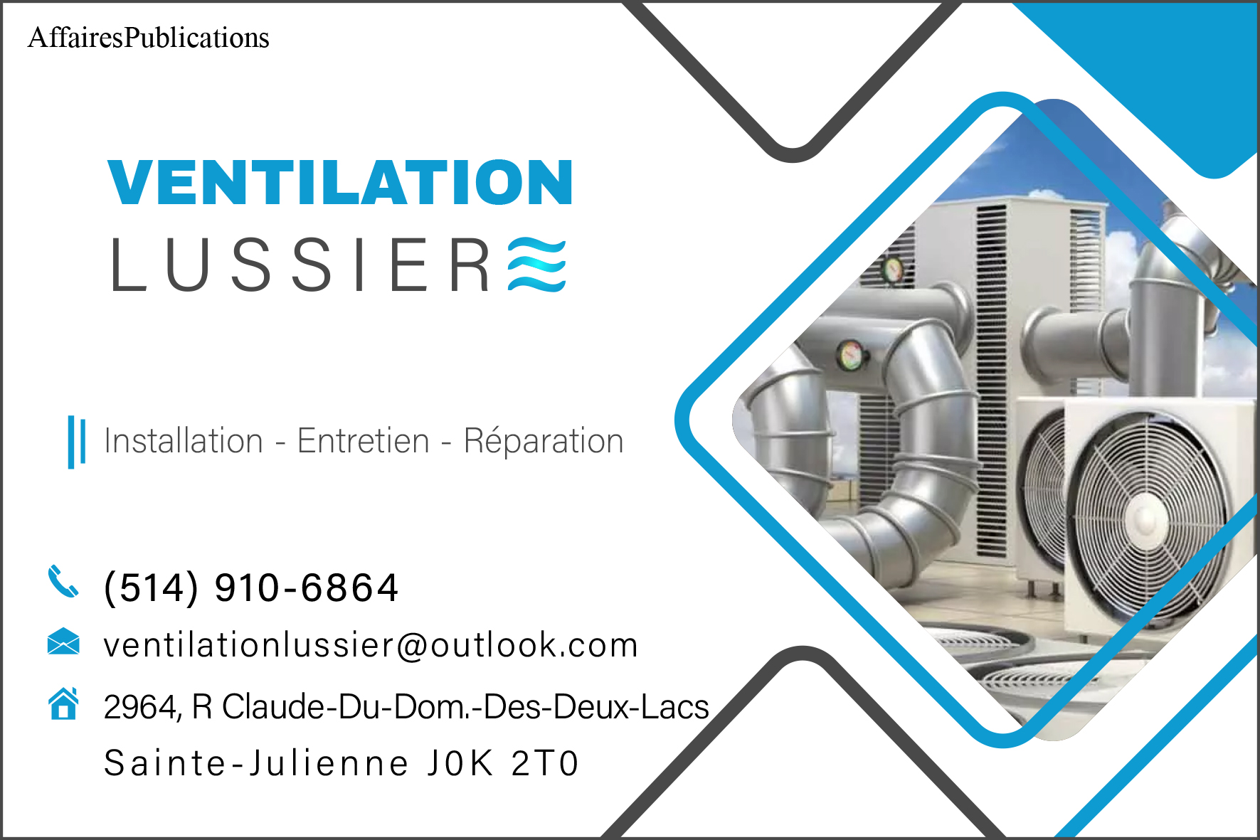 VENTILATION LUSSIER INC