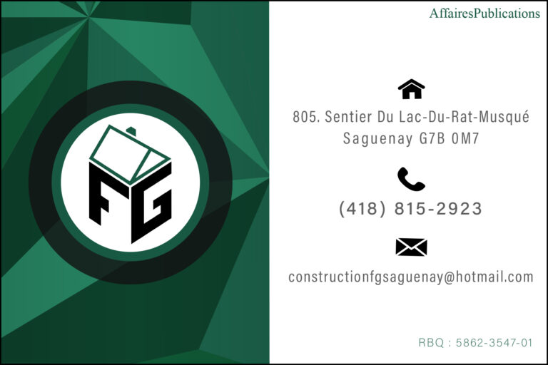 CONSTRUCTION F.G. SAGUENAY INC