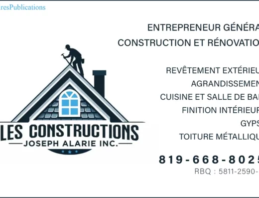 LES CONSTRUCTIONS JOSEPH ALARIE INC