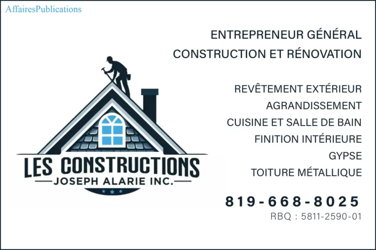 LES CONSTRUCTIONS JOSEPH ALARIE INC