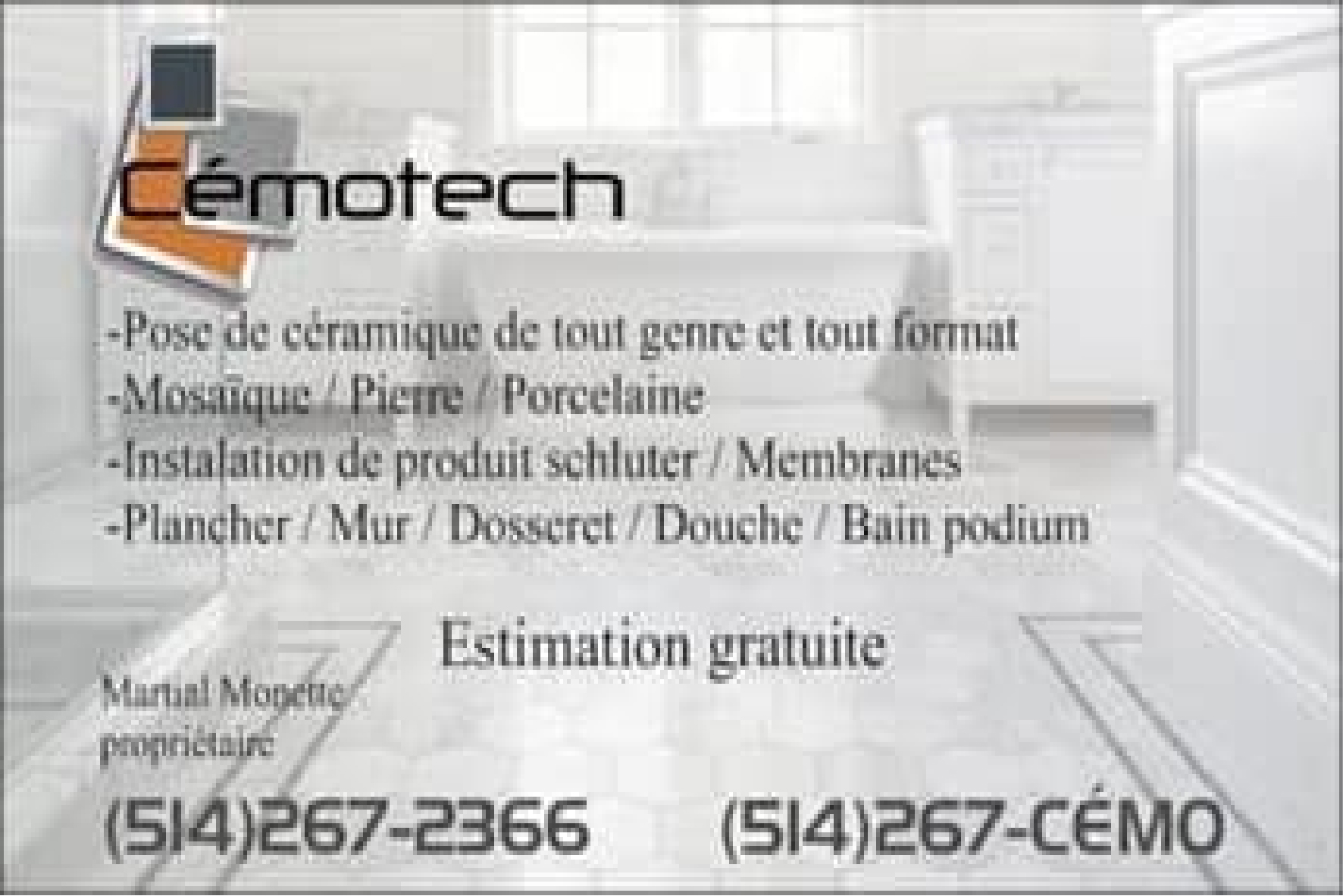 CÉMOTECH INC
