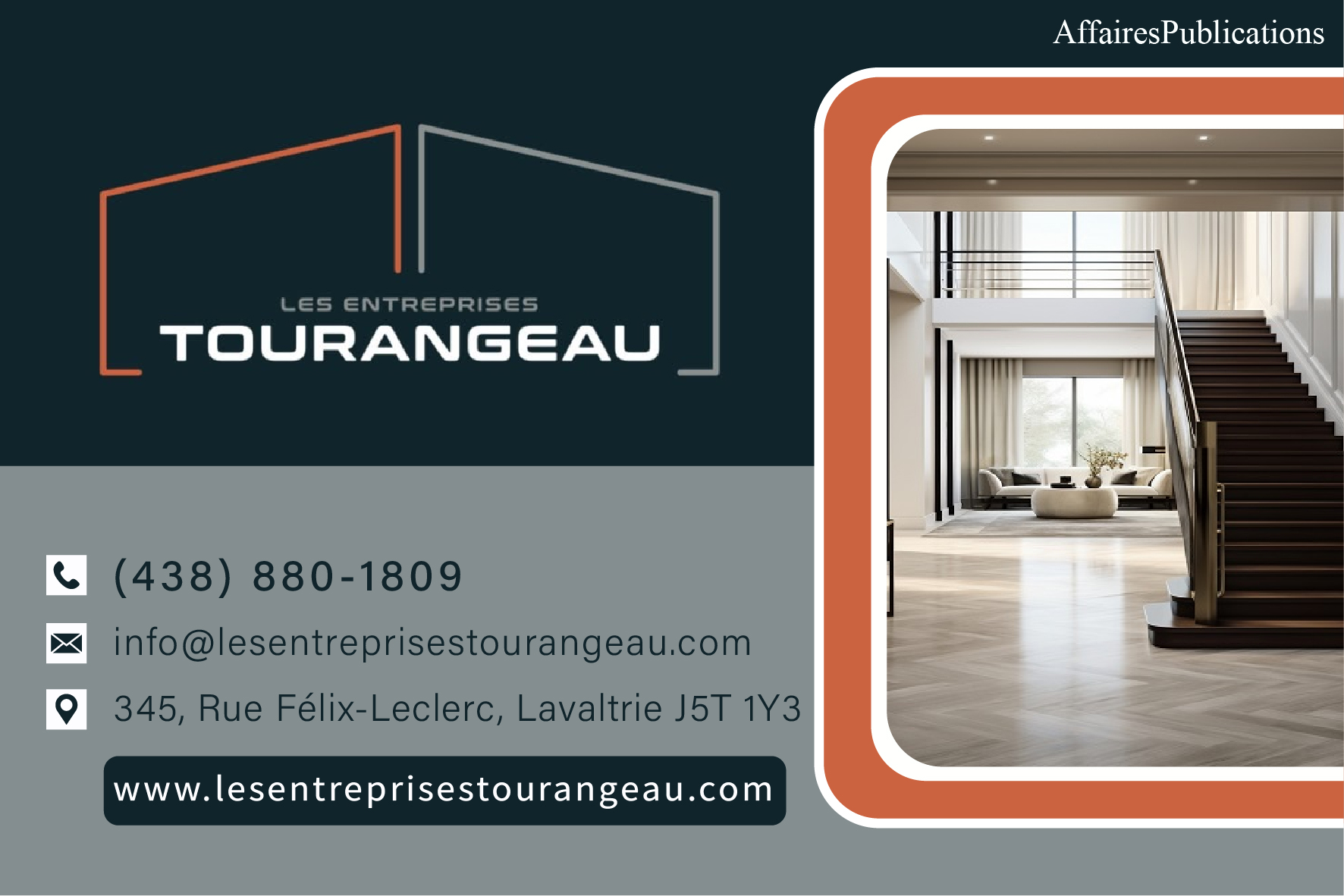 LES ENTREPRISES TOURANGEAU INC