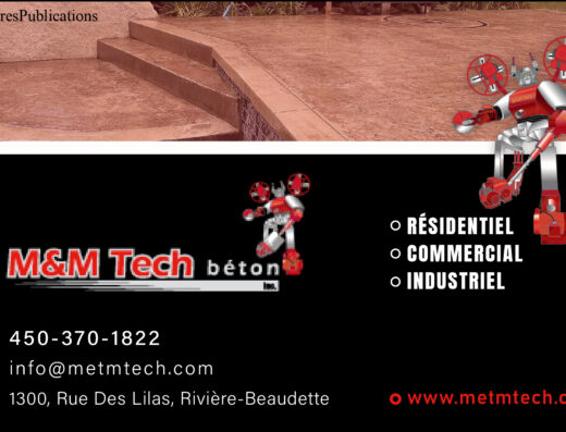 M ET M TECH BÉTON INC
