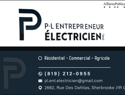 P-L ENTREPRENEUR ÉLECTRICIEN INC