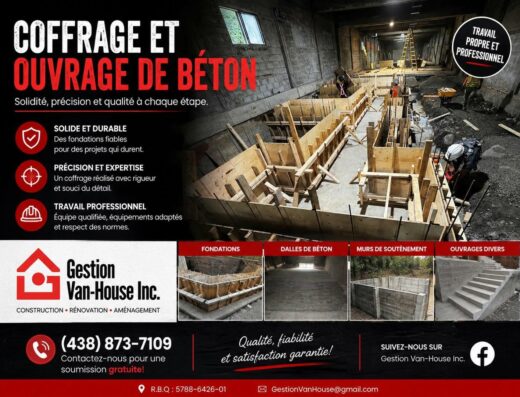 GESTION VAN-HOUSE INC
