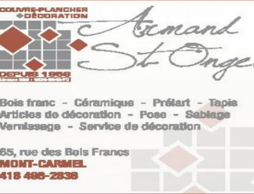 ARMAND ST-ONGE INC