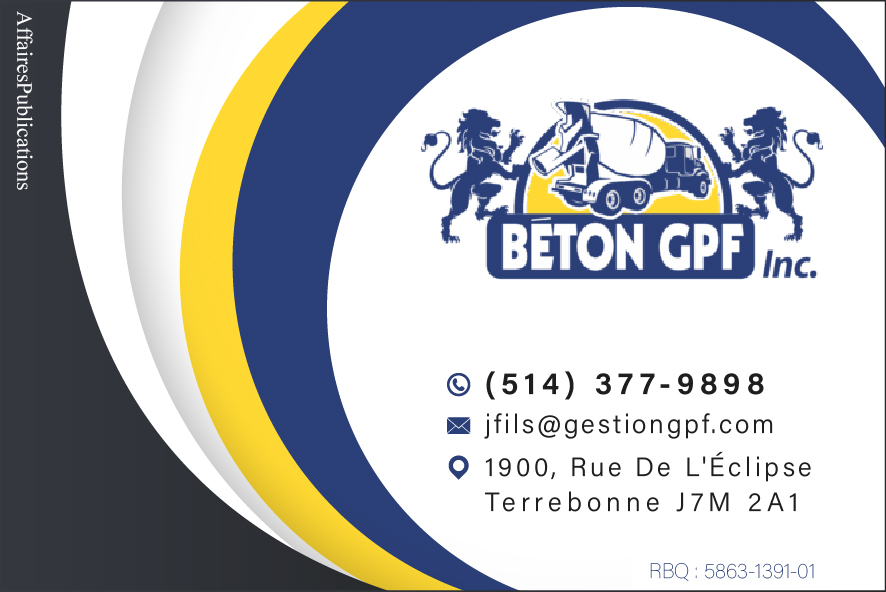 BÉTON GPF INC