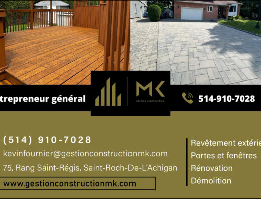 GESTION CONSTRUCTION MK INC