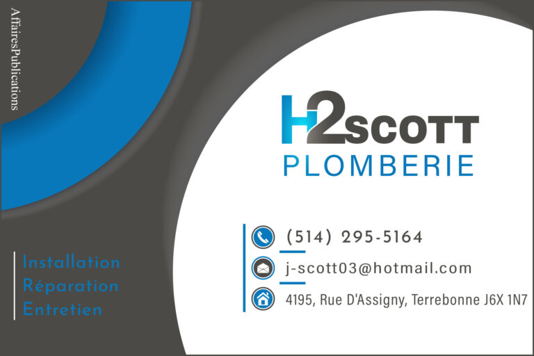 H2SCOTT PLOMBERIE INC