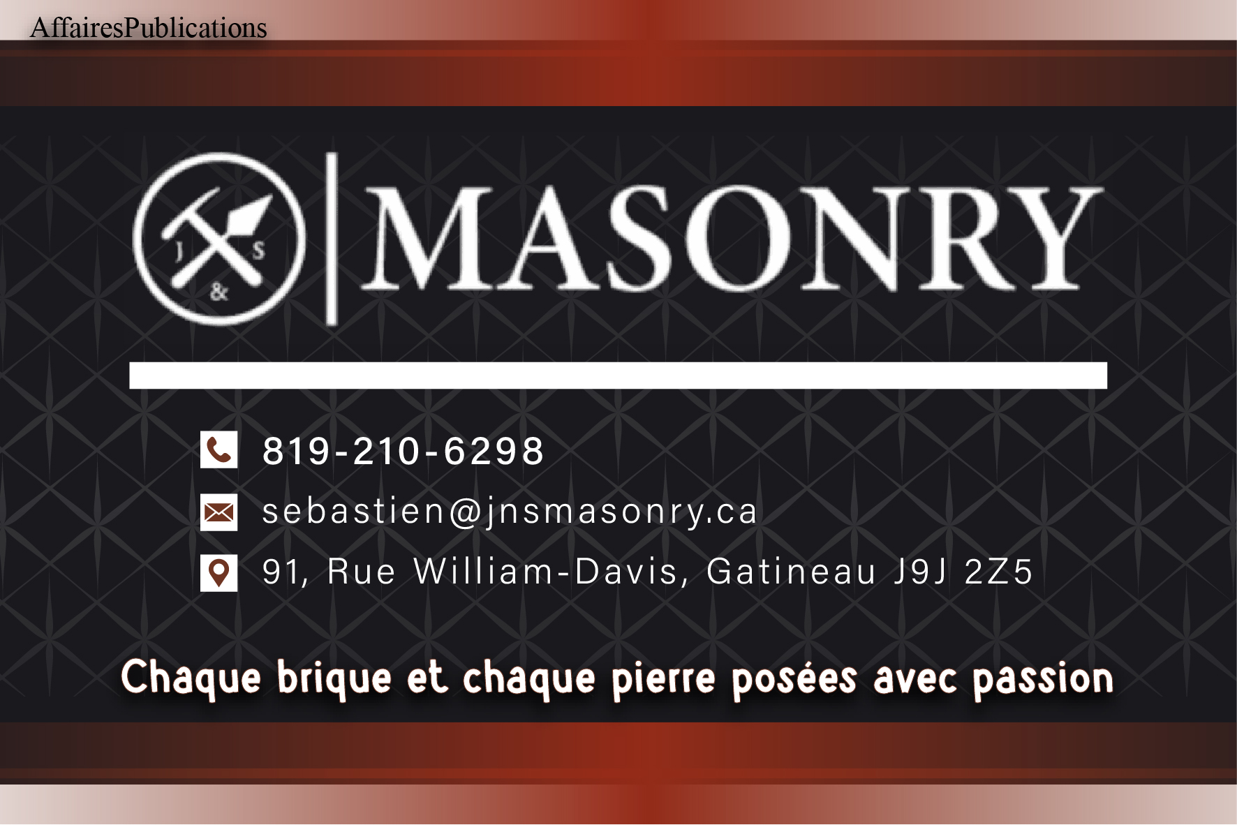 J ET S MASONRY AND CONSTRUCTION INC