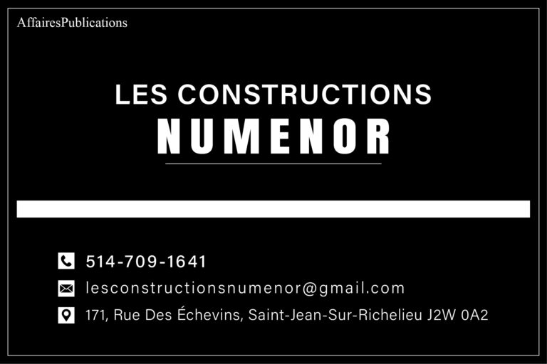 LES CONSTRUCTIONS NUMENOR INC