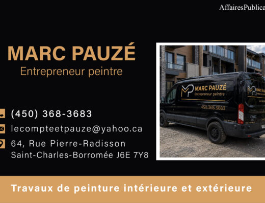 MARC PAUZÉ, ENTREPRENEUR PEINTRE 9152-9651 QUÉBEC INC