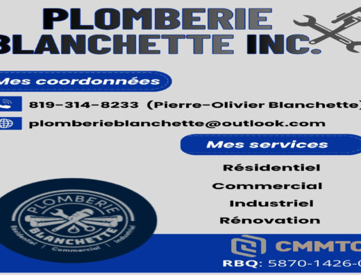 PLOMBERIE BLANCHETTE INC