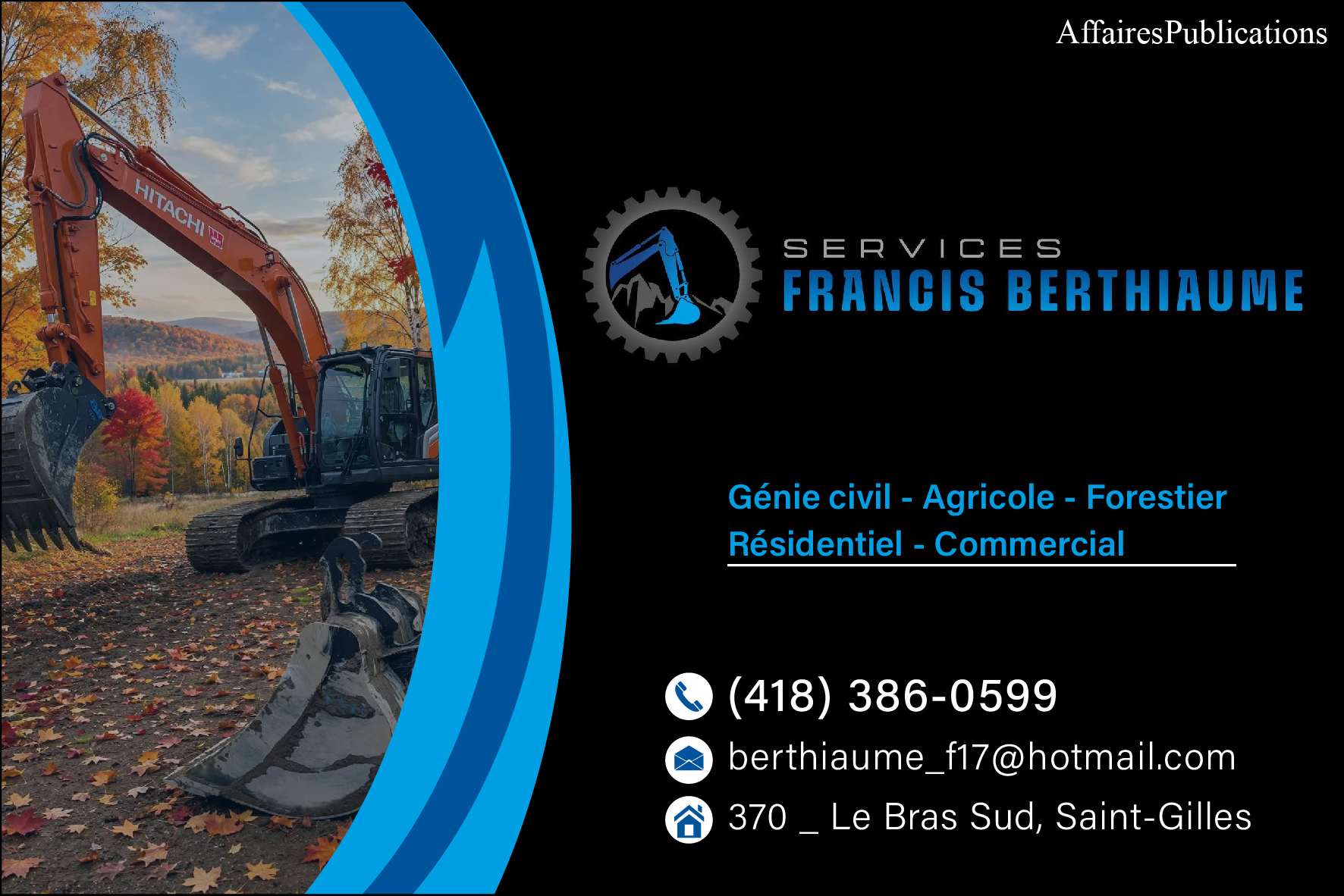 SERVICES FRANCIS BERTHIAUME INC