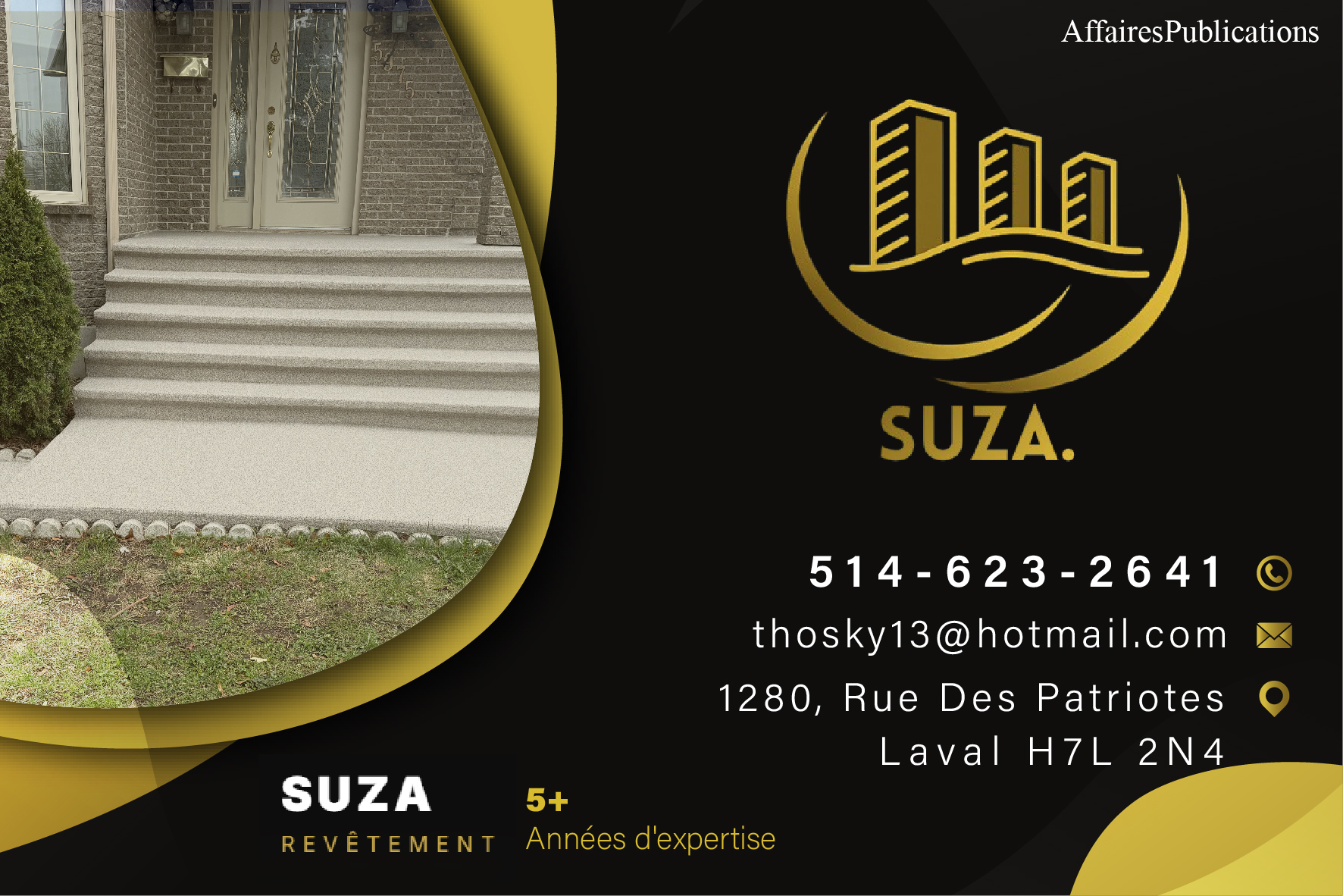 SUZA REVÊTEMENT 9553-1539 QUÉBEC INC