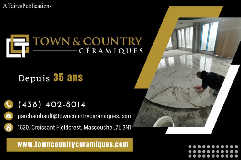 TOWN & COUNTRY CÉRAMIQUES ET PIERRES 2022 INC