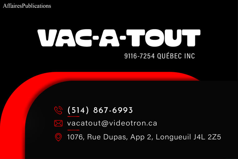 VAC-A-TOUT 9116-7254 QUÉBEC INC
