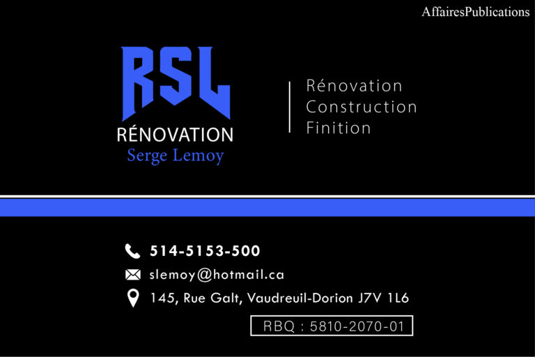 RÉNOVATION SERGE LEMOY 9164-6067 QUÉBEC INC