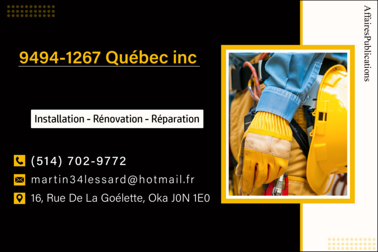 9494-1267 QUÉBEC INC