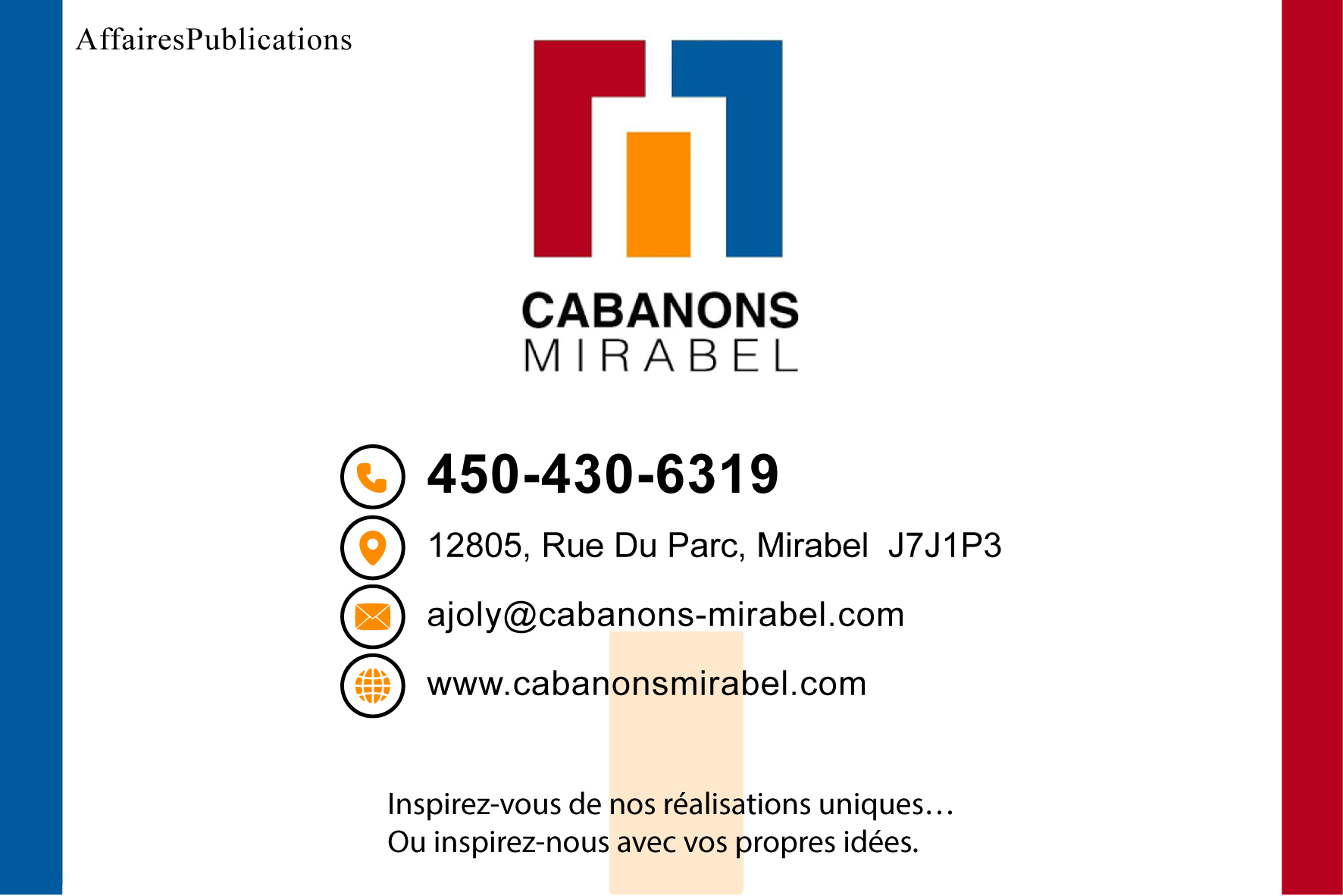 CABANONS MIRABEL