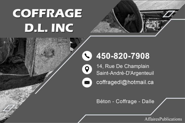 COFFRAGE D.L. INC