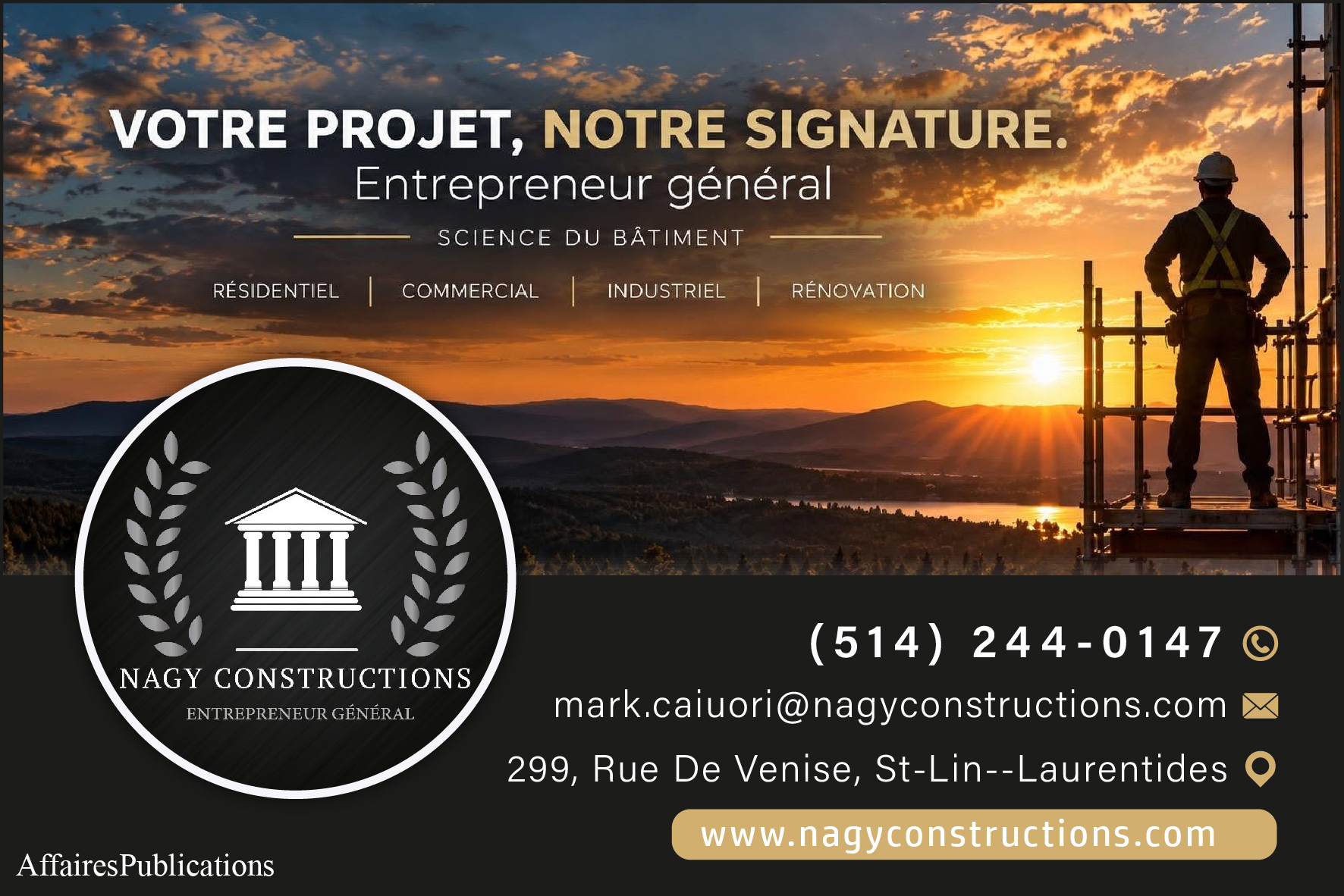 COMPAGNIE NAGY CONSTRUCTIONS