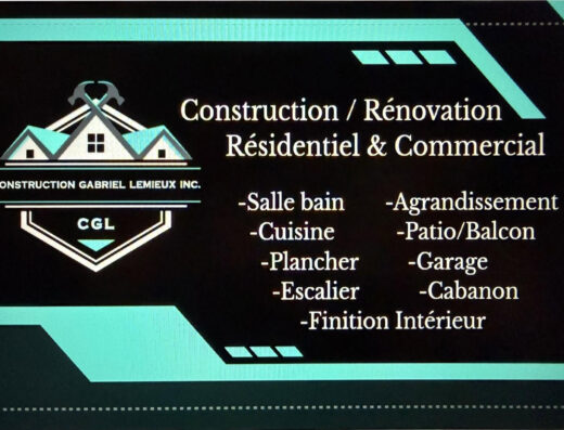 CONSTRUCTION GABRIEL LEMIEUX INC