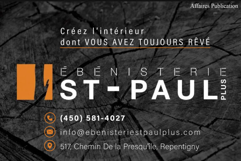 ÉBÉNISTERIE ST-PAUL PLUS