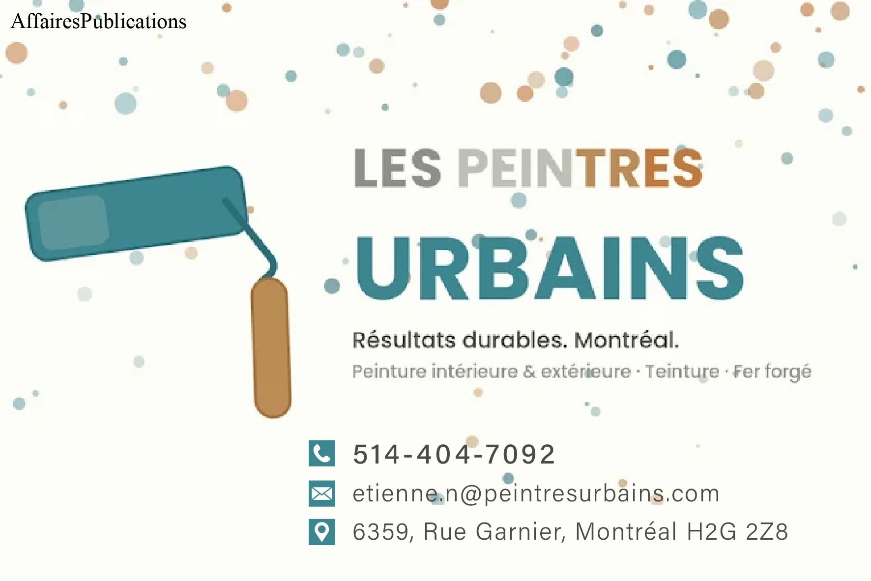 LES PEINTRES URBAINS INC