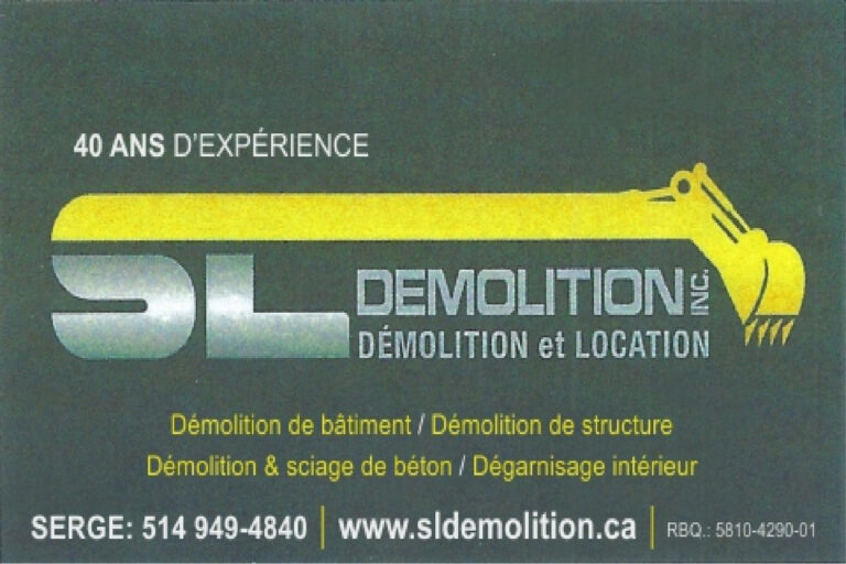 SL DÉMOLITION INC