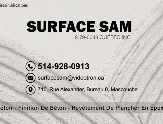 SURFACE SAM 9179-0048 QUÉBEC INC