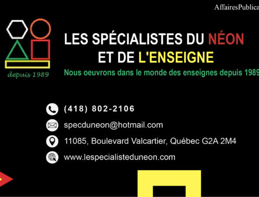 LES SPÉCIALISTES DU NÉON ET DE L&rsquo;ENSEIGNE INC test